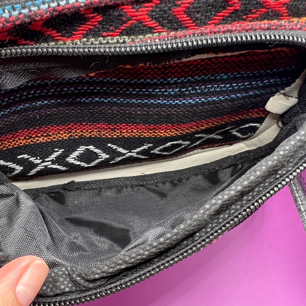 Juanjuan Tribal Print Mini Crossbody Bag – Multicolor Boho Pattern | NWOT - Picture 4 of 6
